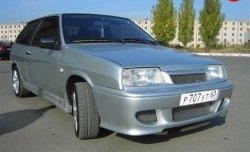 4 099 р. Передний бампер Снайпер  Лада 2108 - 21099 (Неокрашенный)  с доставкой в г. Чебоксары. Увеличить фотографию 2