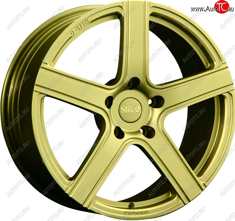 35 499 р. Кованый диск Slik PREMIUM L-822 8.0x18   (Золотой (G))  с доставкой в г. Чебоксары