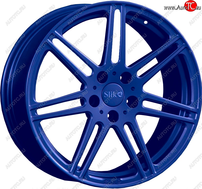 35 499 р. Кованый диск Slik PREMIUM L-828 8.5x18   (Синий (BLUE))  с доставкой в г. Чебоксары
