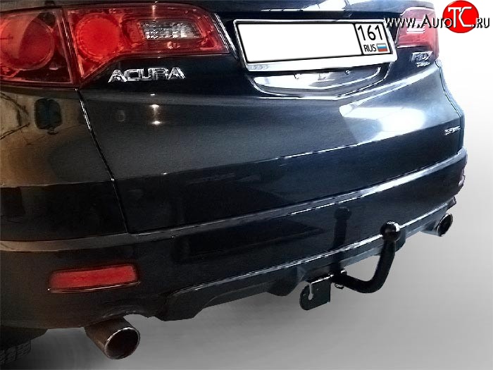 9 799 р. Фаркоп Лидер Плюс Acura RDX TB1, TB2 дорестайлинг (2006-2009) (Без электропакета)  с доставкой в г. Чебоксары