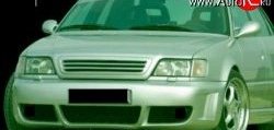 8 899 р. Передний бампер Rieger Audi 100 С4 седан (1990-1995)  с доставкой в г. Чебоксары. Увеличить фотографию 2