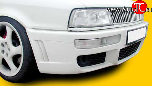 7 299 р. Передний бампер на Sport Audi 80 B3 седан (1986-1991)  с доставкой в г. Чебоксары