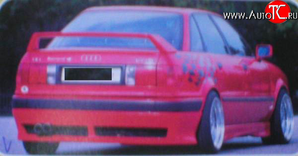 4 399 р. Накладка заднего бампера Sport Audi 80 B3 седан (1986-1991)  с доставкой в г. Чебоксары