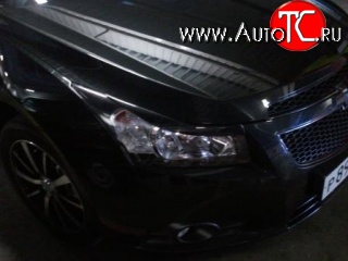 869 р. Реснички Style Chevrolet Cruze J305 хэтчбек дорестайлинг (2009-2012) (Неокрашенные)  с доставкой в г. Чебоксары