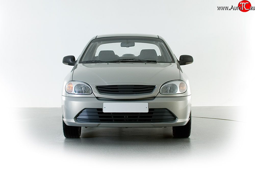 839 р. Решётка радиатора AIR на Daewoo Sense Т100 седан (1997-2008) (Неокрашенная)  с доставкой в г. Чебоксары