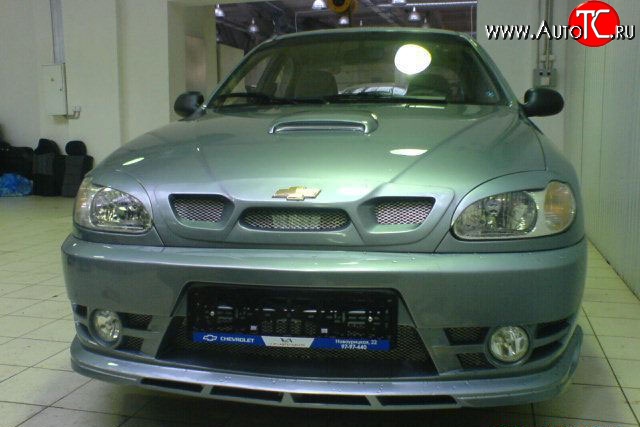 549 р. Реснички ATL Daewoo Sense Т100 седан (1997-2008) (Неокрашенные)  с доставкой в г. Чебоксары