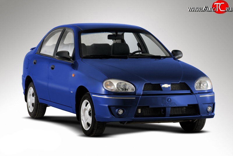 899 р. Решётка радиатора Style Daewoo Sense Т100 седан (1997-2008) (Неокрашенная)  с доставкой в г. Чебоксары