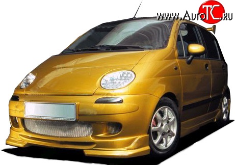 3 999 р. Накладка переднего бампера Sport-Line Daewoo Matiz M100 дорестайлинг (1998-2000)  с доставкой в г. Чебоксары