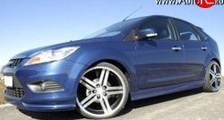 6 599 р. Пороги накладки Loder 1899 Ford Focus 2 хэтчбэк 3 дв. рестайлинг (2007-2011) (Неокрашенные)  с доставкой в г. Чебоксары. Увеличить фотографию 3