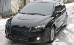 14 299 р. Капот Bomb-Style Ford Focus 2 универсал дорестайлинг (2004-2008) (Неокрашенный)  с доставкой в г. Чебоксары. Увеличить фотографию 3