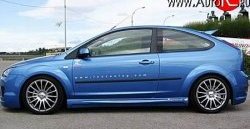 3 249 р. Спойлер ICC Ford Focus 2 хэтчбэк 3 дв. дорестайлинг (2004-2007)  с доставкой в г. Чебоксары. Увеличить фотографию 3