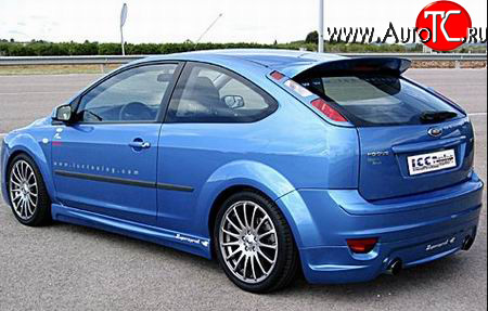 3 249 р. Спойлер ICC Ford Focus 2 хэтчбэк 3 дв. дорестайлинг (2004-2007)  с доставкой в г. Чебоксары