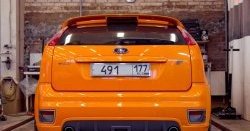 5 699 р. Накладка заднего бампера ST Sport Ford Focus 2 хэтчбэк 5 дв. дорестайлинг (2004-2008) (Неокрашенный)  с доставкой в г. Чебоксары. Увеличить фотографию 4