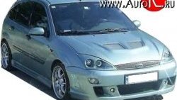 8 899 р. Передний бампер Rieger Ford Focus 1 седан рестайлинг (2001-2005)  с доставкой в г. Чебоксары. Увеличить фотографию 4
