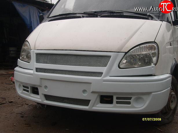3 099 р. Передний бампер Ривьера  ГАЗ Баргузин  2217 автобус - Соболь ( 2217 автобус,  2752,  2310,  2217 Бизнес автобус,  2752,Бизнес,  2310,Бизнес) (Неокрашенный)  с доставкой в г. Чебоксары