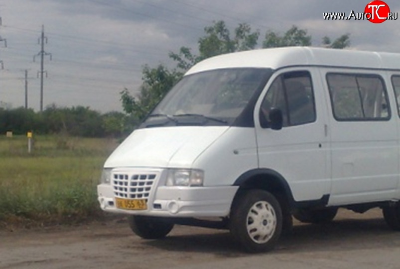 3 099 р. Передний бампер Old-Audi ГАЗ Соболь 2310 дорестайлинг шасси (1998-2002) (Неокрашенный)  с доставкой в г. Чебоксары