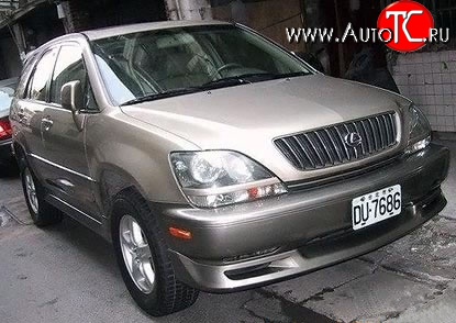 8 949 р. Накладка переднего бампера RX Lexus RX300 XU10 дорестайлинг (1995-2001) (Неокрашенная)  с доставкой в г. Чебоксары