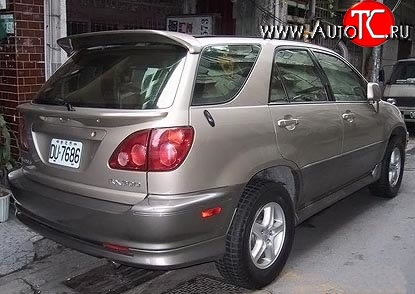 8 949 р. Накладка заднего бампера RX Lexus RX300 XU10 дорестайлинг (1995-2001) (Неокрашенная)  с доставкой в г. Чебоксары