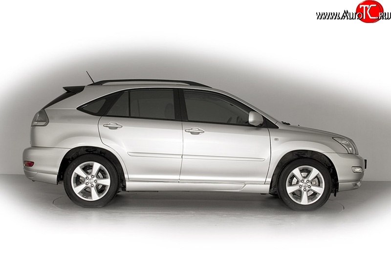 3 099 р. Пороги накладки Style Lexus RX350 XU30 дорестайлинг (2003-2006) (Неокрашенные)  с доставкой в г. Чебоксары