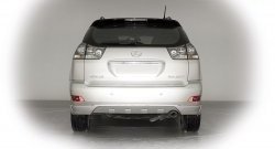 2 649 р. Накладка заднего бампера Style Lexus RX350 XU30 дорестайлинг (2003-2006) (Неокрашенная)  с доставкой в г. Чебоксары. Увеличить фотографию 2