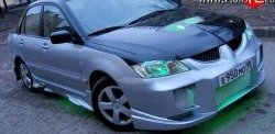 6 699 р. Передний бампер OS Mitsubishi Lancer 9 CS седан 1-ый рестайлинг (2003-2005)  с доставкой в г. Чебоксары. Увеличить фотографию 2
