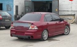 Задний бампер Evo Mitsubishi Lancer 9 CS седан 1-ый рестайлинг (2003-2005)