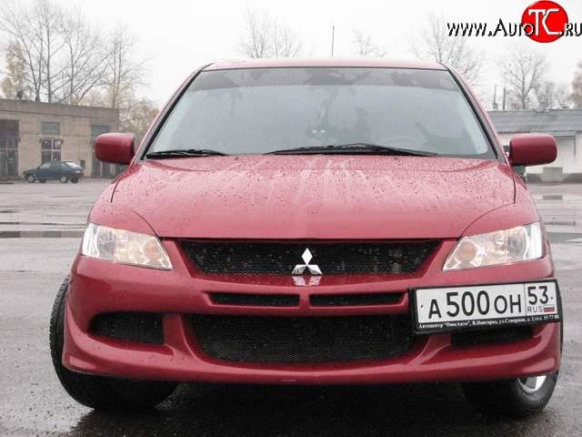 7 999 р. Передний бампер на Mitsubishi Lancer 9 CS седан 1-ый рестайлинг (2003-2005)  с доставкой в г. Чебоксары