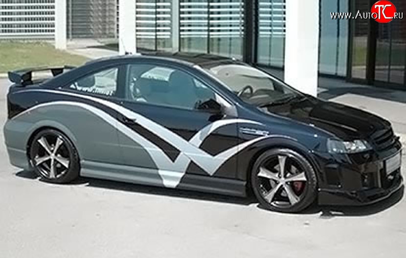 8 149 р. Пороги накладки NTC Opel Astra G седан (1998-2005) (Неокрашенные)  с доставкой в г. Чебоксары