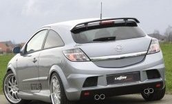 5 349 р. Задний бампер Lumma Opel Astra H GTC хэтчбек 3 дв. рестайлинг (2006-2011) (Неокрашенный)  с доставкой в г. Чебоксары. Увеличить фотографию 4