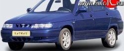 499 р. Пороги накладки Катран Лада 2110 седан (1995-2007) (Неокрашенные)  с доставкой в г. Чебоксары. Увеличить фотографию 3