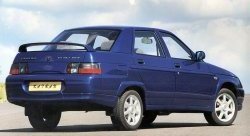 499 р. Пороги накладки Катран Лада 2110 седан (1995-2007) (Неокрашенные)  с доставкой в г. Чебоксары. Увеличить фотографию 4