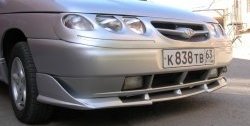 4 199 р. Накладка переднего бампера Кураж 5 Лада 2110 седан (1995-2007) (Неокрашенная)  с доставкой в г. Чебоксары. Увеличить фотографию 3