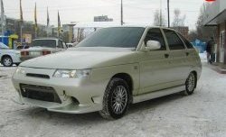 5 699 р. Передний бампер Лукойл Спорт Лада 2110 седан (1995-2007) (Неокрашенный)  с доставкой в г. Чебоксары. Увеличить фотографию 3