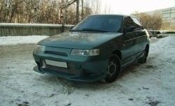 5 699 р. Передний бампер Лукойл Спорт Лада 2110 седан (1995-2007) (Неокрашенный)  с доставкой в г. Чебоксары. Увеличить фотографию 7
