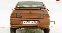 1 169 р. Накладка Кураж на задний бампер Лада 2110 седан (1995-2007) (Неокрашенная)  с доставкой в г. Чебоксары. Увеличить фотографию 2