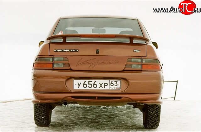 769 р. Комплект накладок задней оптики Кураж  Лада 2110 (1995-2007) седан (Неокрашенные)  с доставкой в г. Чебоксары