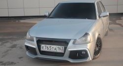 5 199 р. Передний бампер Fresh  Лада Приора ( 2170,  2171,  2172,  21728) (2007-2018) седан дорестайлинг, универсал дорестайлинг , хэтчбек дорестайлинг, купе дорестайлинг, купе рестайлинг, седан рестайлинг, универсал рестайлинг, хэтчбек рестайлин (Неокрашенный)  с доставкой в г. Чебоксары. Увеличить фотографию 3