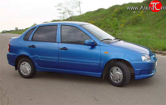619 р. Молдинги Лика 1 Datsun on-DO седан дорестайлинг (2014-2019) (Неокрашенные)  с доставкой в г. Чебоксары