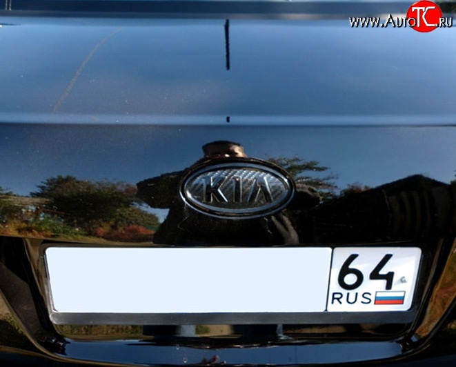 889 р. Эмблема KIA из карбона KIA Cerato 4 BD рестайлинг седан (2021-2025)  с доставкой в г. Чебоксары