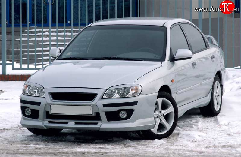 699 р. Реснички Rieger KIA Spectra (2000-2009) (Неокрашенные)  с доставкой в г. Чебоксары