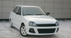4 849 р. Передний бампер Снайпер WRC  Лада Приора ( 2170,  2171,  2172,  21728) (2007-2018) седан дорестайлинг, универсал дорестайлинг , хэтчбек дорестайлинг, купе дорестайлинг, купе рестайлинг, седан рестайлинг, универсал рестайлинг, хэтчбек рестайлин (Неокрашенный)  с доставкой в г. Чебоксары. Увеличить фотографию 2