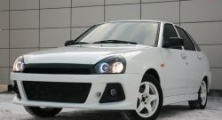 4 849 р. Передний бампер Снайпер WRC  Лада Приора ( 2170,  2171,  2172,  21728) (2007-2018) седан дорестайлинг, универсал дорестайлинг , хэтчбек дорестайлинг, купе дорестайлинг, купе рестайлинг, седан рестайлинг, универсал рестайлинг, хэтчбек рестайлин (Неокрашенный)  с доставкой в г. Чебоксары. Увеличить фотографию 8