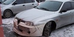 13 499 р. Передний бампер CT v2 Alfa Romeo 156 932 дорестайлинг, универсал (1997-2002) (Неокрашенный)  с доставкой в г. Чебоксары. Увеличить фотографию 3