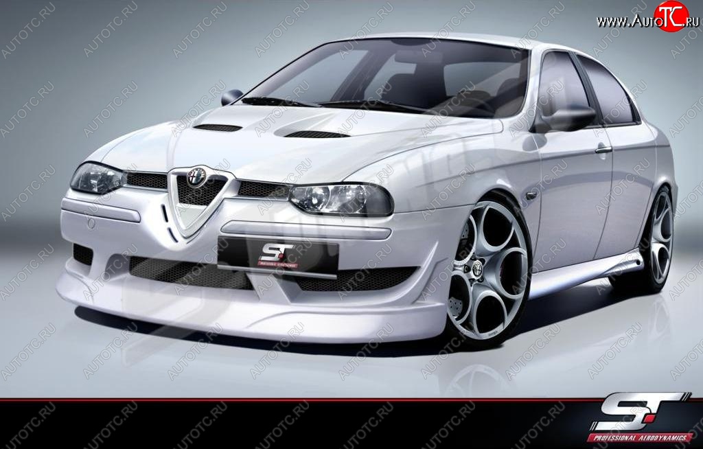 28 999 р. Передний бампер ST Alfa Romeo 156 932 дорестайлинг, универсал (1997-2002)  с доставкой в г. Чебоксары