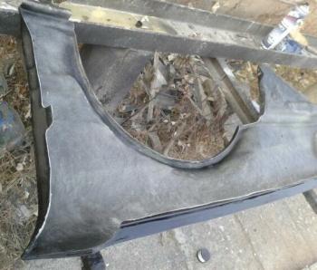 9 489 р. Переднее правое крыло Fiberplast Audi A6 С4 седан (1994-1997)  с доставкой в г. Чебоксары. Увеличить фотографию 2