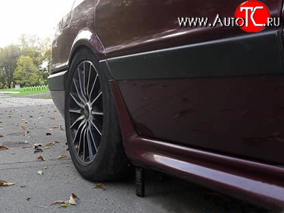 5 099 р. Пороги накладки Remus Style Audi 80 B4 седан (1992-1996) (Неокрашенные)  с доставкой в г. Чебоксары
