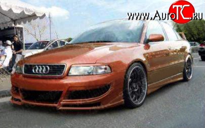 7 299 р. Передний бампер Carzone Audi A4 B5 8D2 седан дорестайлинг (1994-1997)  с доставкой в г. Чебоксары