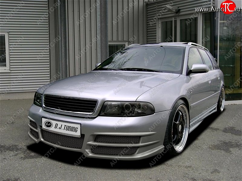 25 899 р. Передний бампер D.J. v2 Audi A4 B5 8D2 седан дорестайлинг (1994-1997)  с доставкой в г. Чебоксары