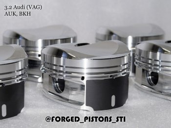 30 299 р. Поршни (3.2 л AUK/BKH/BPK/BYU поколение EA837) СТИ Audi A6 C6 дорестайлинг, универсал (2004-2008) (диаметр поршня: 83,00 мм)  с доставкой в г. Чебоксары. Увеличить фотографию 3