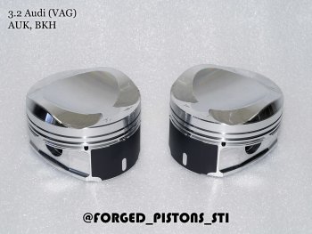 30 299 р. Поршни (3.2 л AUK/BKH/BPK/BYU поколение EA837) СТИ Audi A6 C6 дорестайлинг, универсал (2004-2008) (диаметр поршня: 83,00 мм)  с доставкой в г. Чебоксары. Увеличить фотографию 4